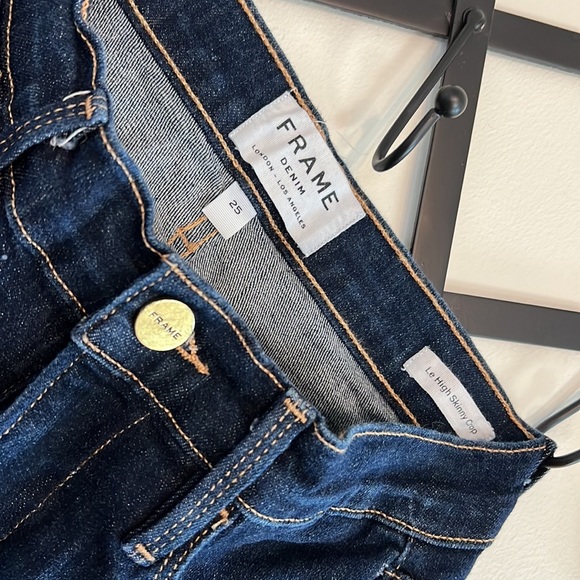 Frame Denim Le High Skinny Crop - Picture 3 of 3